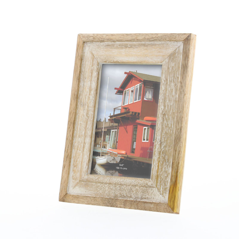 Climax Brown Wood Matte Picture Frame, 4" x 6"