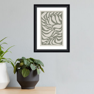 «Winding Vine» par Moira Hershey - Cadre photo unique, impression