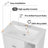 Wenty 18.03'' Ceramic Rectangular Bathroom Sink