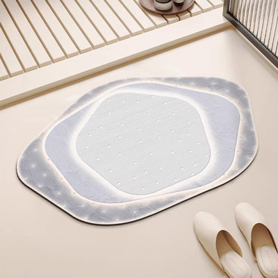 Decontamination Diatomaceous Earth Absorbent Bathroom Mat