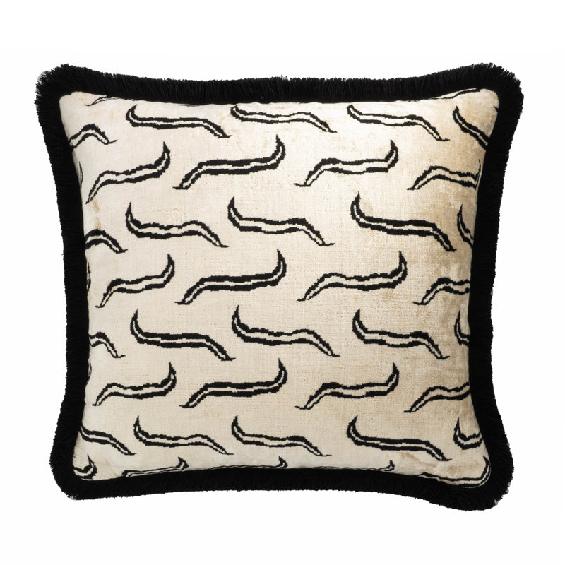 Housse de coussin en velours