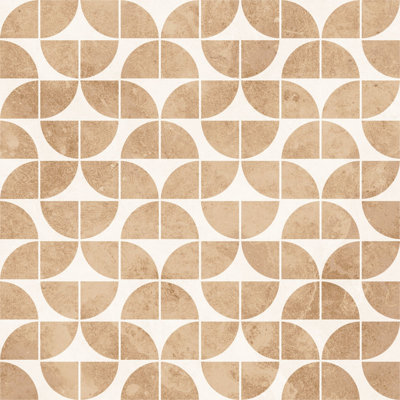 Motif audacieux Cotto Rosa 4,5 x 4,5
