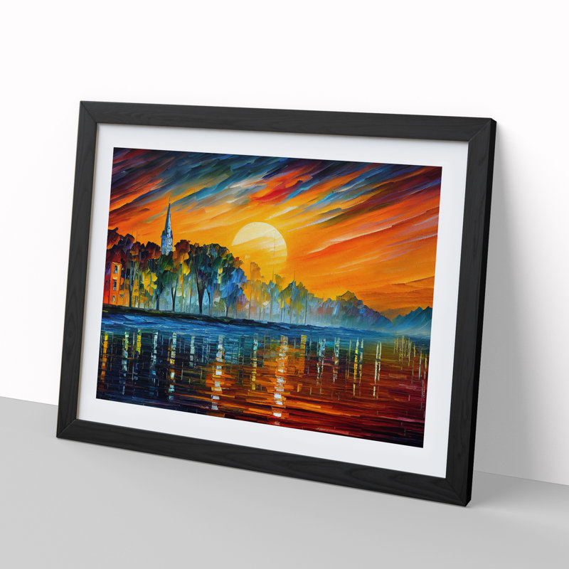 Glowing Sunrise Vol.3 - Framed Print