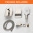 1 Handle Bathroom Waterfall Faucet with Diverter-94413972