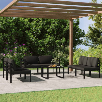 7 Piece Lounge Set with Cushions