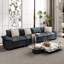 Chenille Sofa & Chaise-1459445209-1459445207