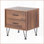 Table basse en noyer avec 2 tiroirs Pieds en épingle à cheveux - peu encombrants pour le salon