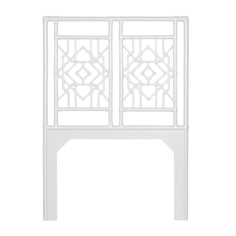 Tulum Headboard, White, Twin