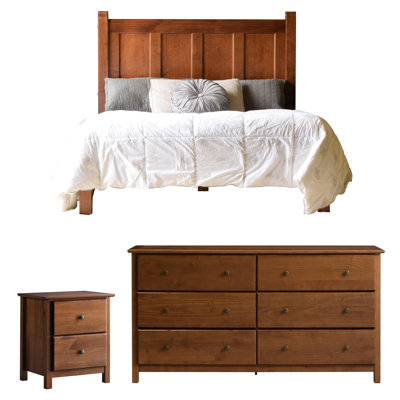 Shaker Solid Wood Piece Bedroom Set