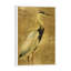 Gold Crane At Dusk I - Floater Frame Print on Canvas-1545041874-1572204023