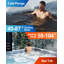 Pool Heat Pump 12,000 Gals Above/ In Ground Pool, Smart Electric Pool Heater With Control & Schedule Via APP, Titanium Heat Exchanger, 240V