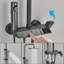 Système de douche complet avec valve brute