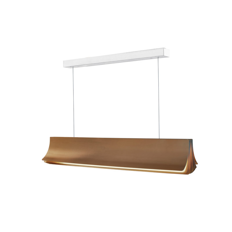 Respiro 1 - Light LED Pendant, 5.9" H x 35.43" W x 6.34" D