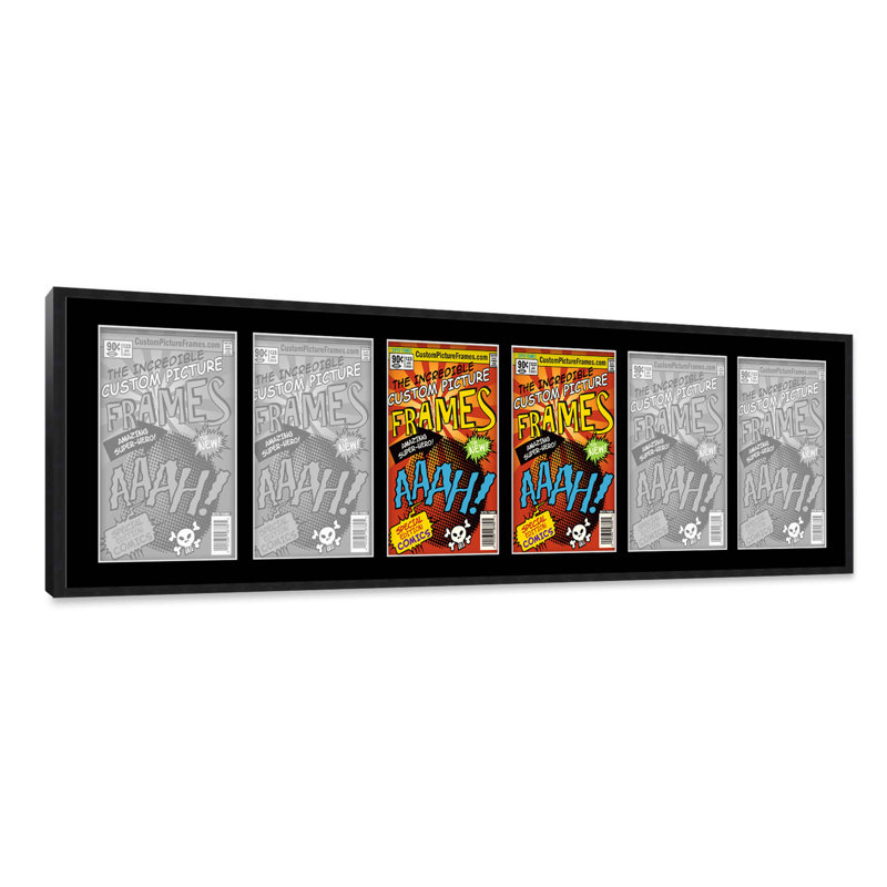 Cadre photo Evalynn, Noir / noir, 7,75 po x 10,5 po