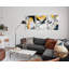 Ensemble de 3 décorations murales pour salon-670585537