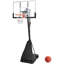 Panier de basketball portatif 5,2 à 10 pi de hauteur réglable avec panneau arrière de 47 po, base stable et roues pour tous les âges
