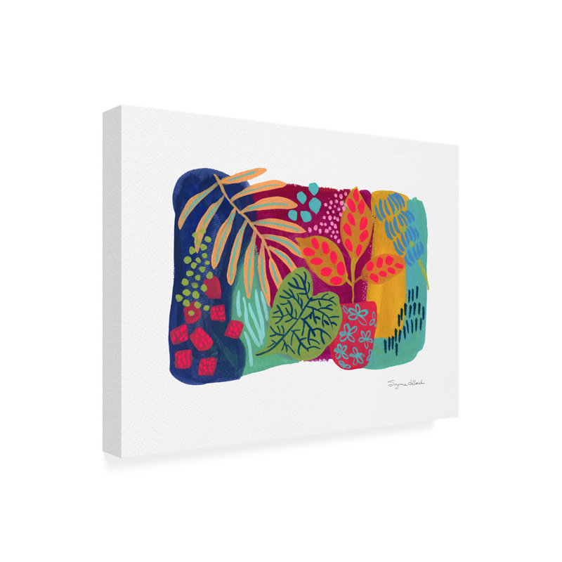 Art mural sur toile tendue - «Costa Rica A» de Suzanne Allard pour décoration de salon, de chambre à coucher ou de bureau - 18 x 24