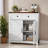 Everett Wooden Sideboard with Drawer & Adjustable Shelf-1882855254