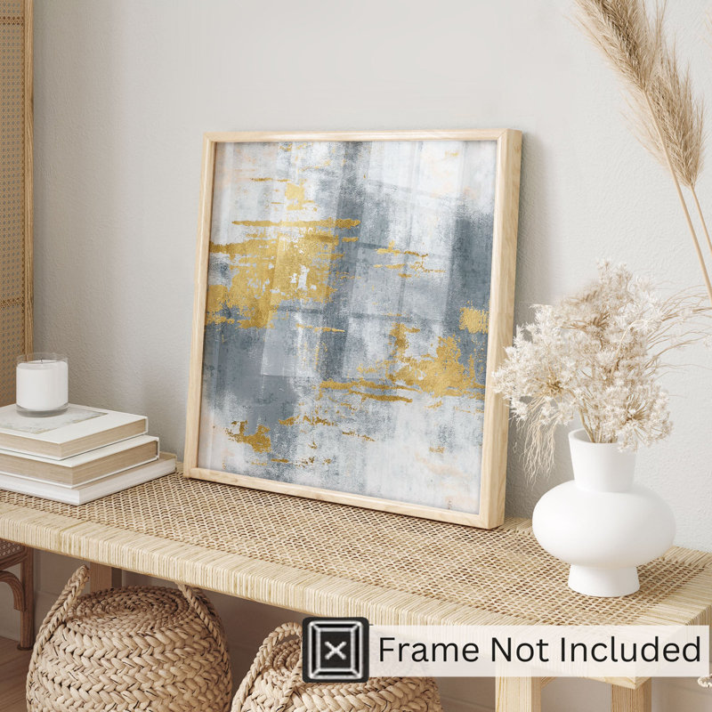 Abstract Lucid Shift Transitional Unframed Art Print, 10" H x 10" W