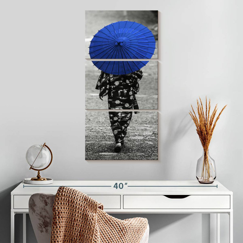 Parasol japonais, H 32 po x l 15 po