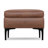 Rebecca 36"W Upholstered Vegan Leather Mid-Century Modern Rectangular Lift-Up Coffee Table Storage Ottoman with Storage