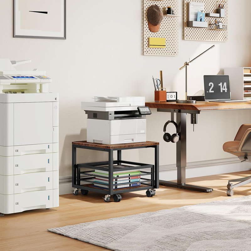 Equipped With A Movable Storage Basket