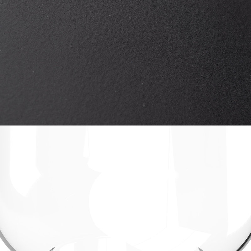 Plafonnier encastré 1 lumière 7,5 po Cyrus, Noir mat