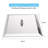 16 Inch Rain Shower Head, Square Ultra Thin 304 Stainless Steel High Pressure Shower Head,-114229144