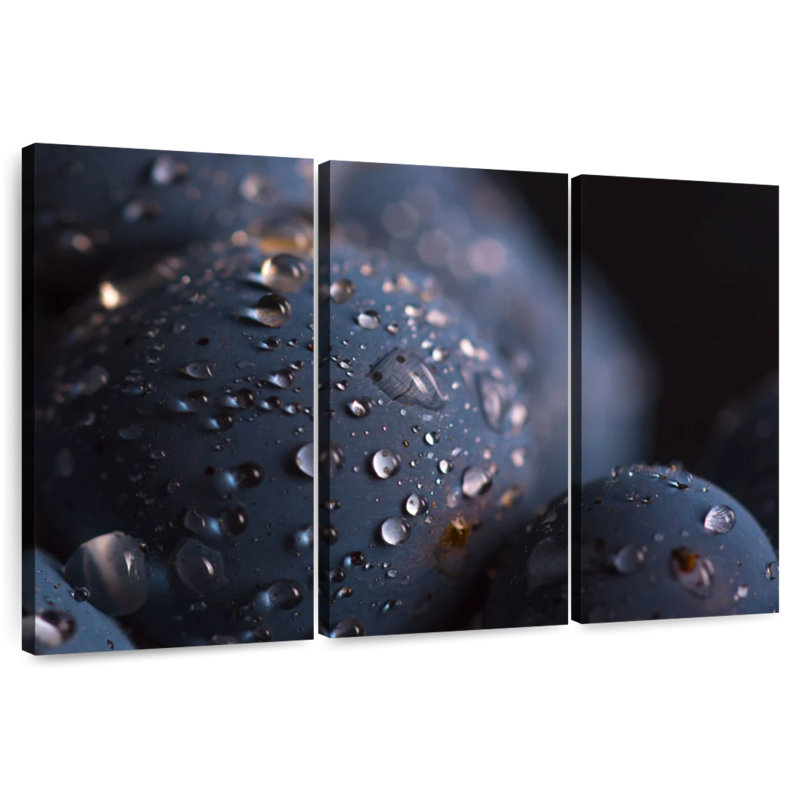 Yarlin Grape, 36" H x 57" W
