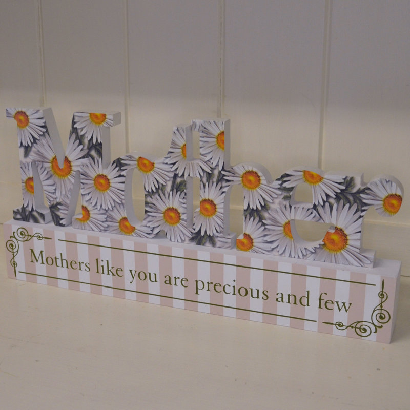 Cathrine Text & Numbers Letter Block