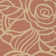 Arneshia Floral Rust Indoor/Outdoor Area Rug