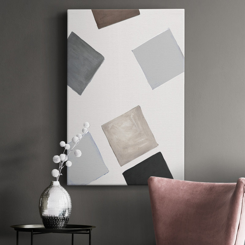 «Block Encounter Revisit II», reproduction sur toile tendue, 18" H x 12" W x 1.5" D