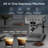 MONSFEST Semi-Automatic Espresso Machine with Frother