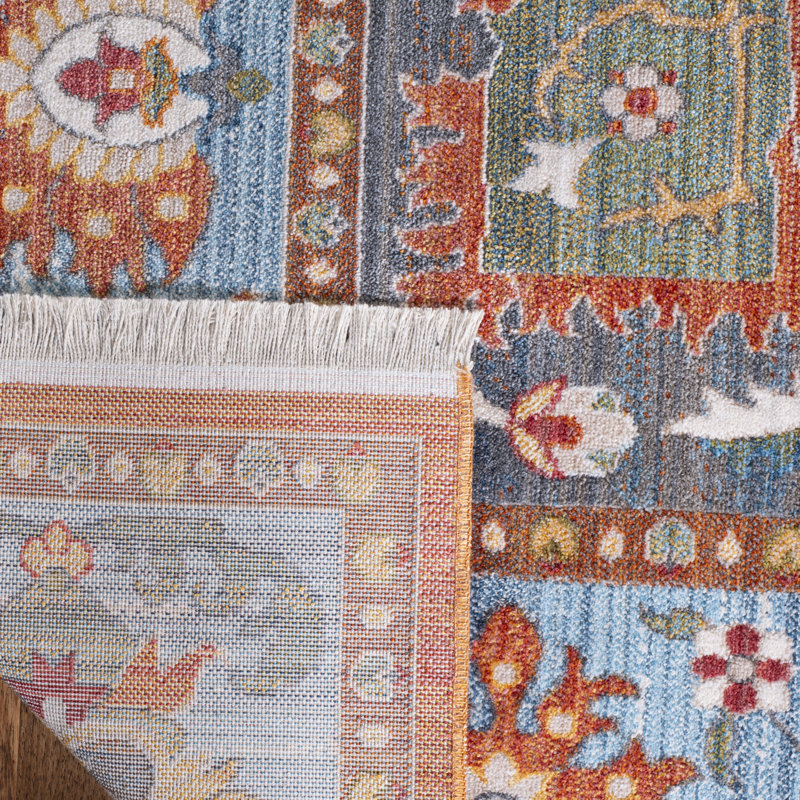 Preble Vintage Persian Performance Southwestern Rug, Rectangle 4' x 6'