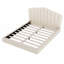 Structure de lit en velours pour grand lit-121066379