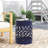 Outdoor Metal End Table -Large(Only Including Table)-508434831