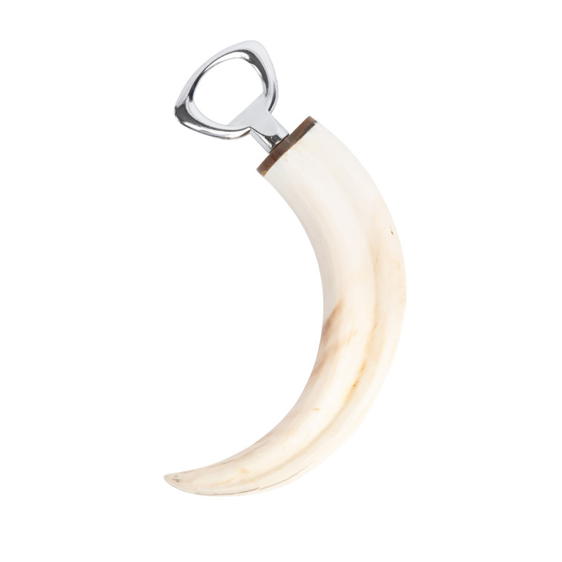 Genuine Warthog Tusk Bottle Opener