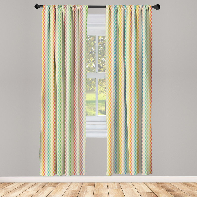 Panneau coulissant semi-diaphane à pois, 28 po x 84 po