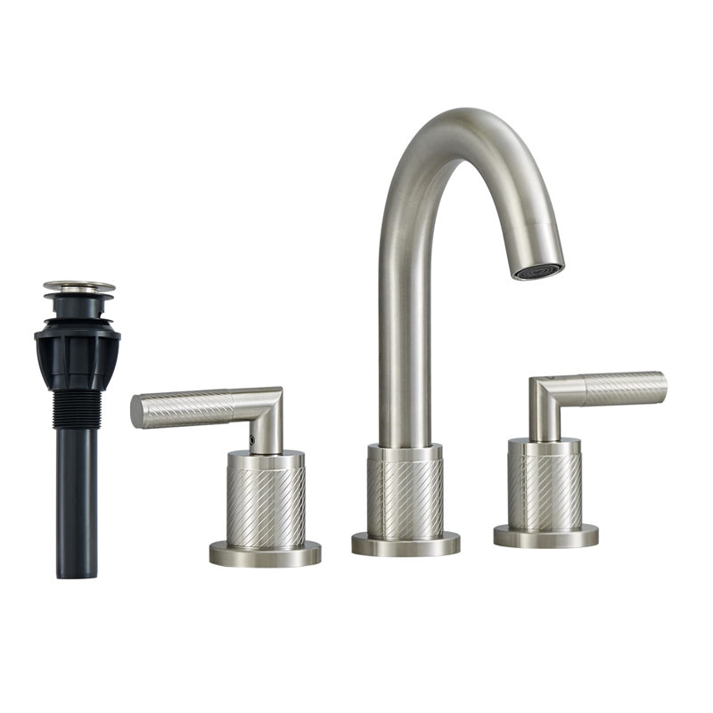Bathroom Faucet with Drain Assembly, Gold