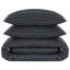 Renze Microfiber 250 TC Reversible Stripe Duvet Cover Set with Pillowcases-1562459165-1562459153