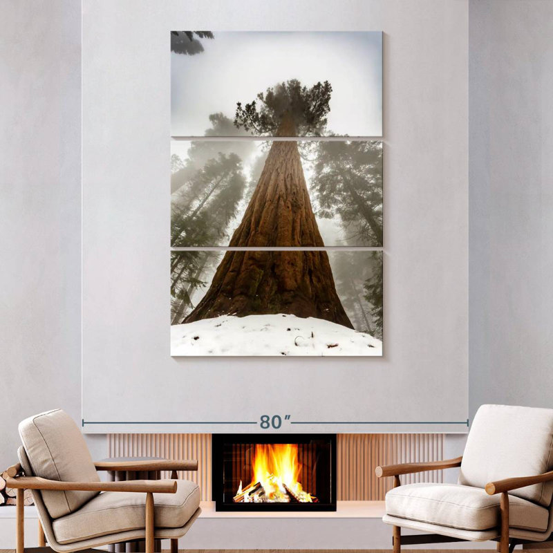 Harnek Sequoia Red Tree, 74" H x 48" W