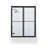 Newport Series 57" x 58" Sliding Framed Tub Door-17920965-17920968
