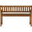 Glyndon Solid Wood Acacia Outdoor Bench
