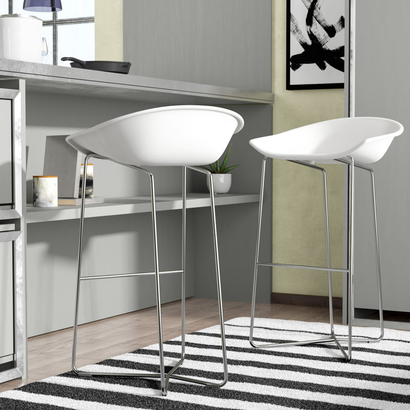 Paraiso Counter Stool with Metal Frame