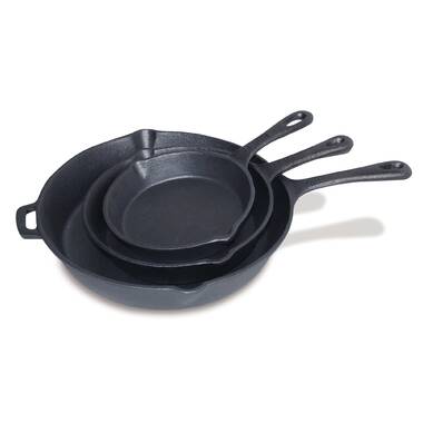 Cast Iron Basting Set W/ Saucepan & Brush 5 X 9.25 X 2.75 0.4 Qt