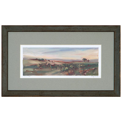 «Near Ripe» - peinture encadrée