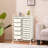 Rebrilliant 15 Drawer Rolling Organizer Cart Utility Storage Tools Scrapbook Paper Multi-use-1514132800