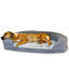 Lit orthopédique pour chien avec traversin-1087044872-1087044867