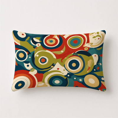 Retro Swing Indoor And Outdoor Pillow