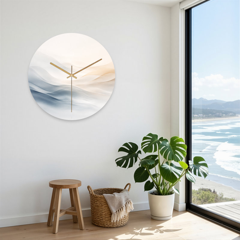 Horloge murale abstraite, Small